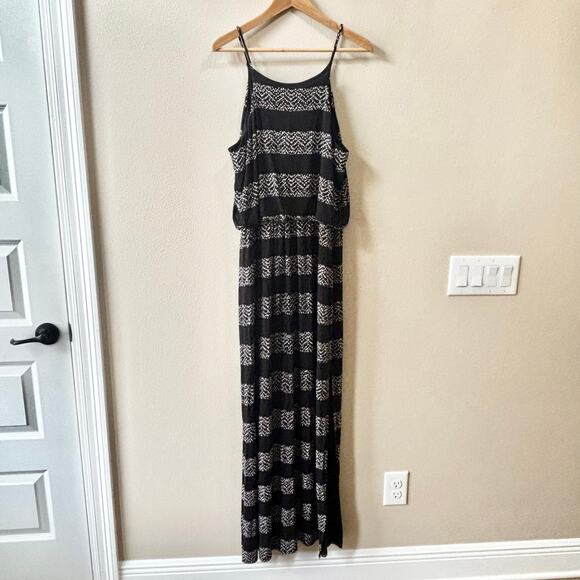 Maurice’s 24/7 Chevron Maxi Dress Size XL - Picture 3 of 6